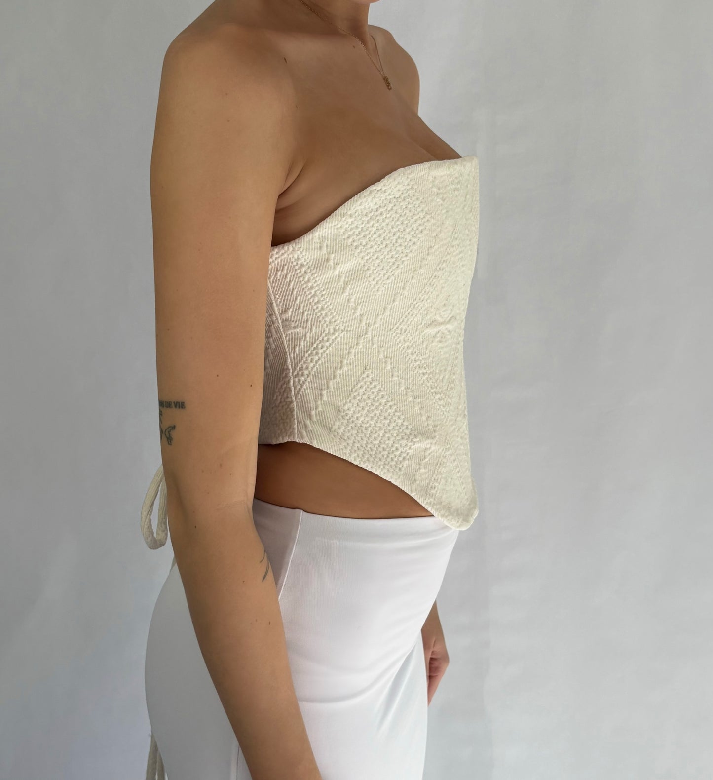 Strapless Corset Top