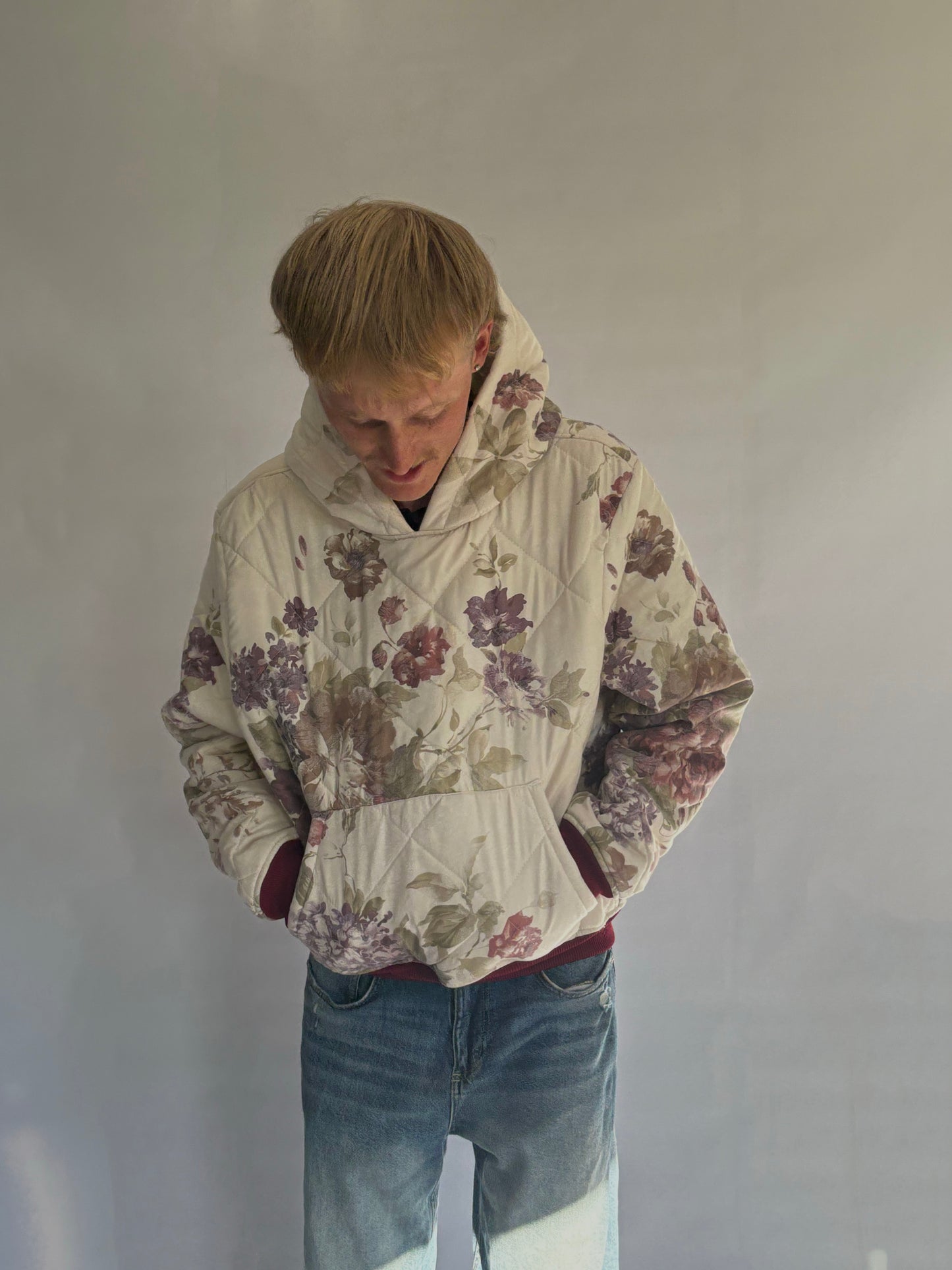 Floral Quilted Jumper
