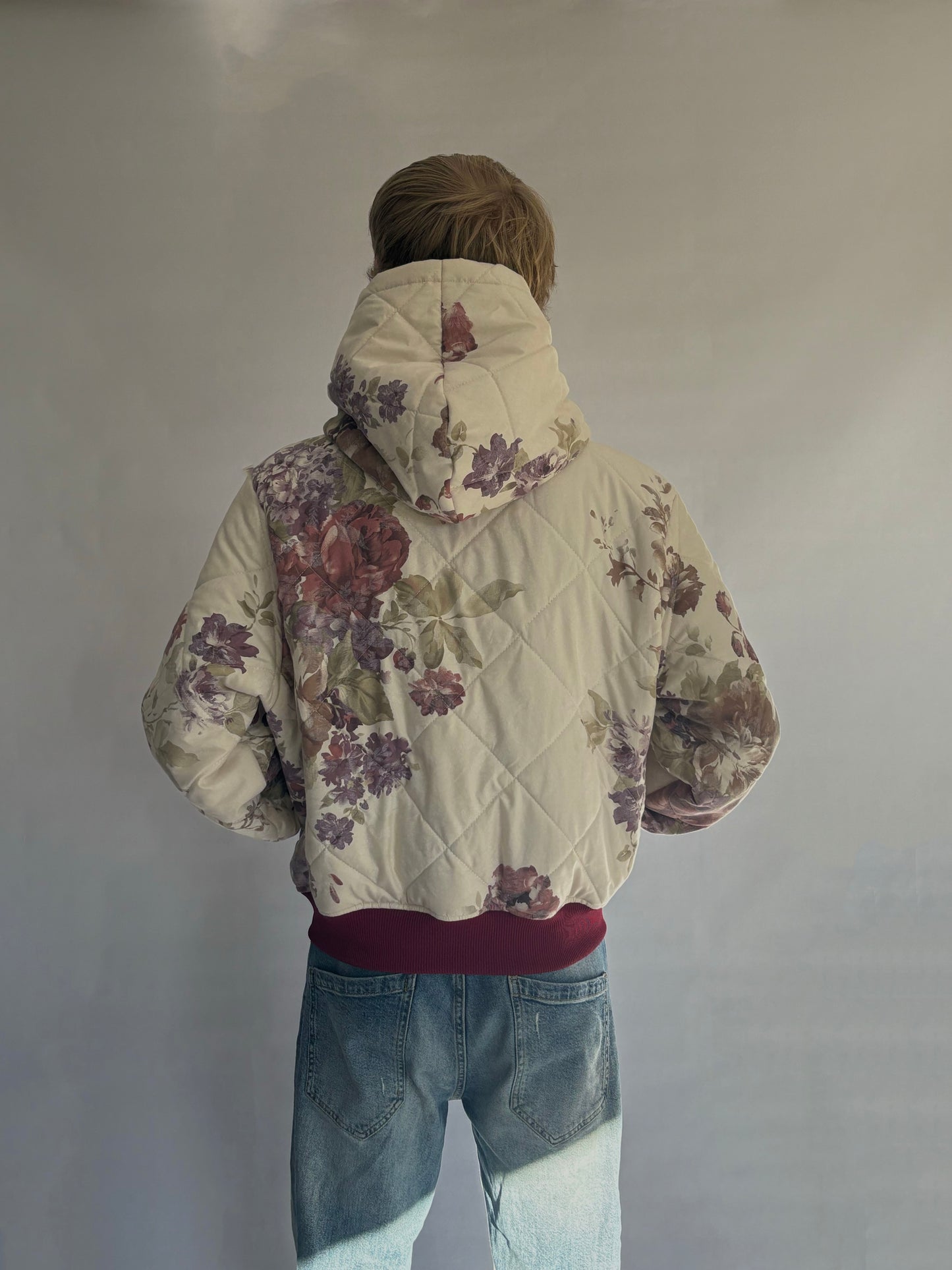 Floral Quilted Jumper