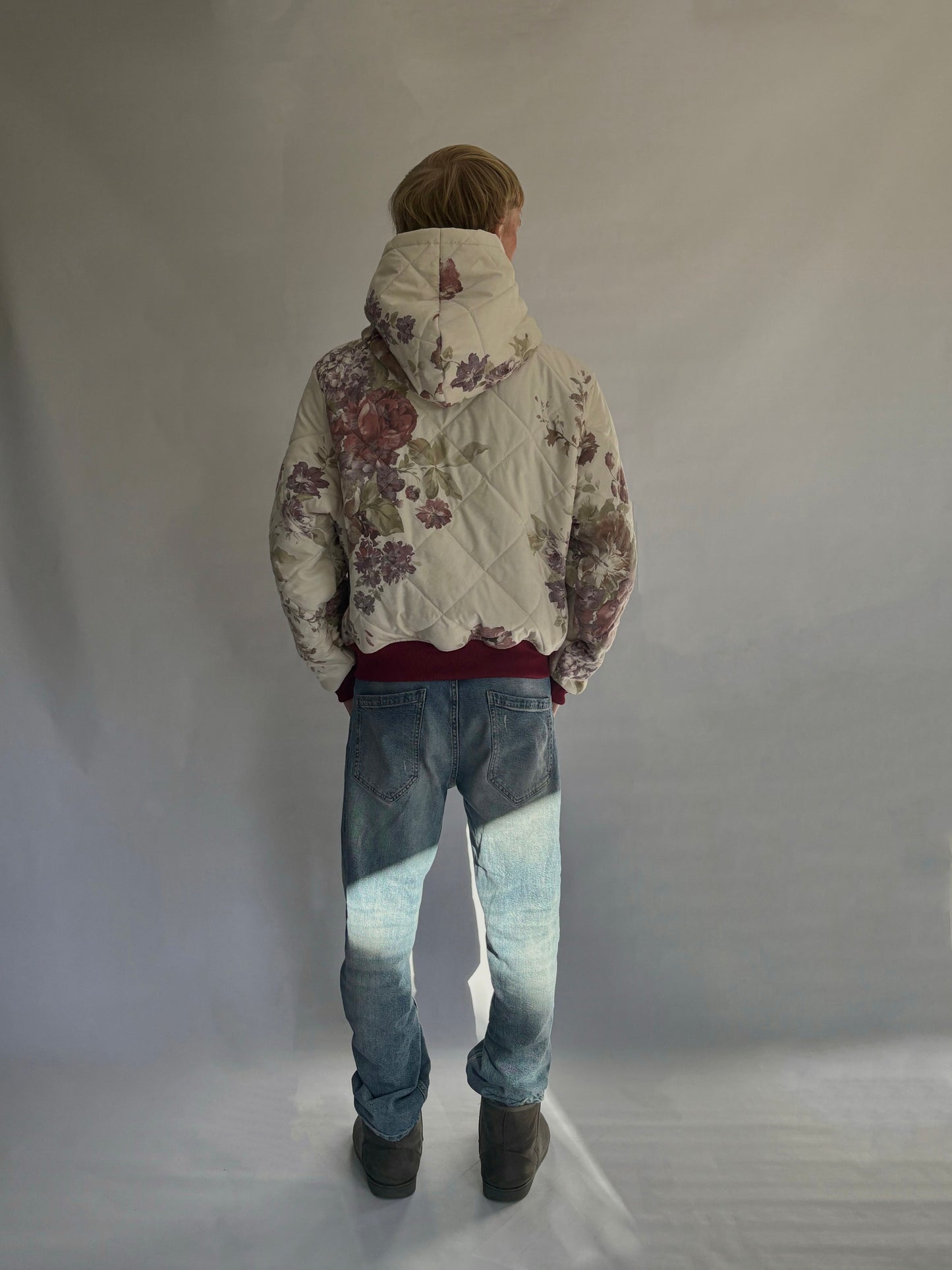 Floral Quilted Jumper