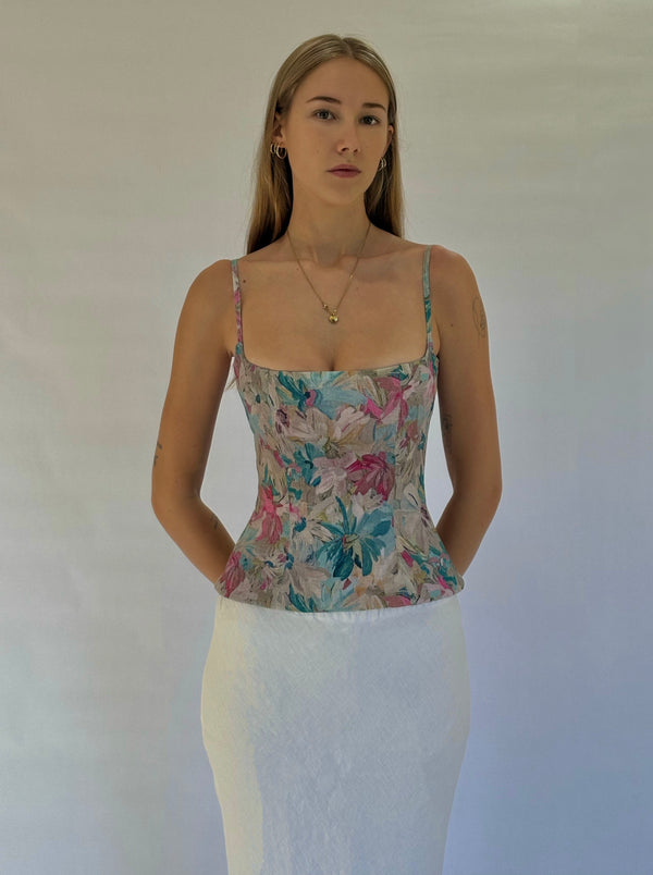Evelyn Floral Top