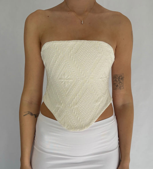 Strapless Corset Top