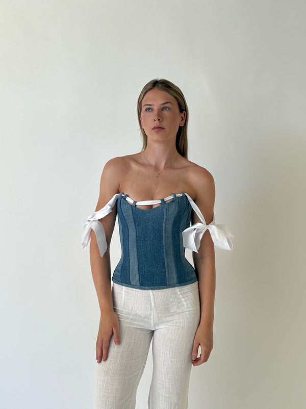 Estelle Ribboned Corset